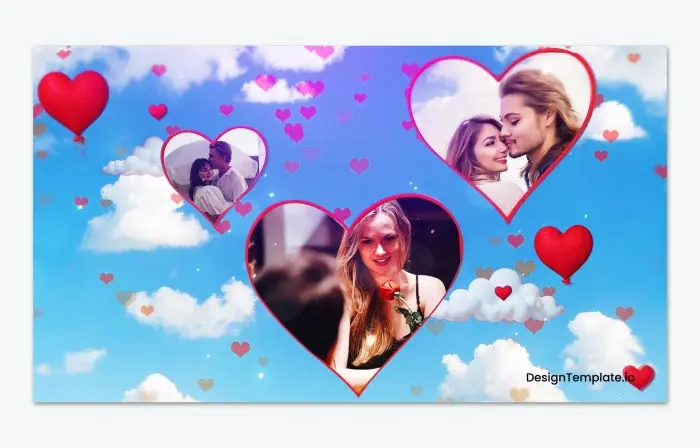 Lovely Valentine’s Day 3D Frame Slideshow